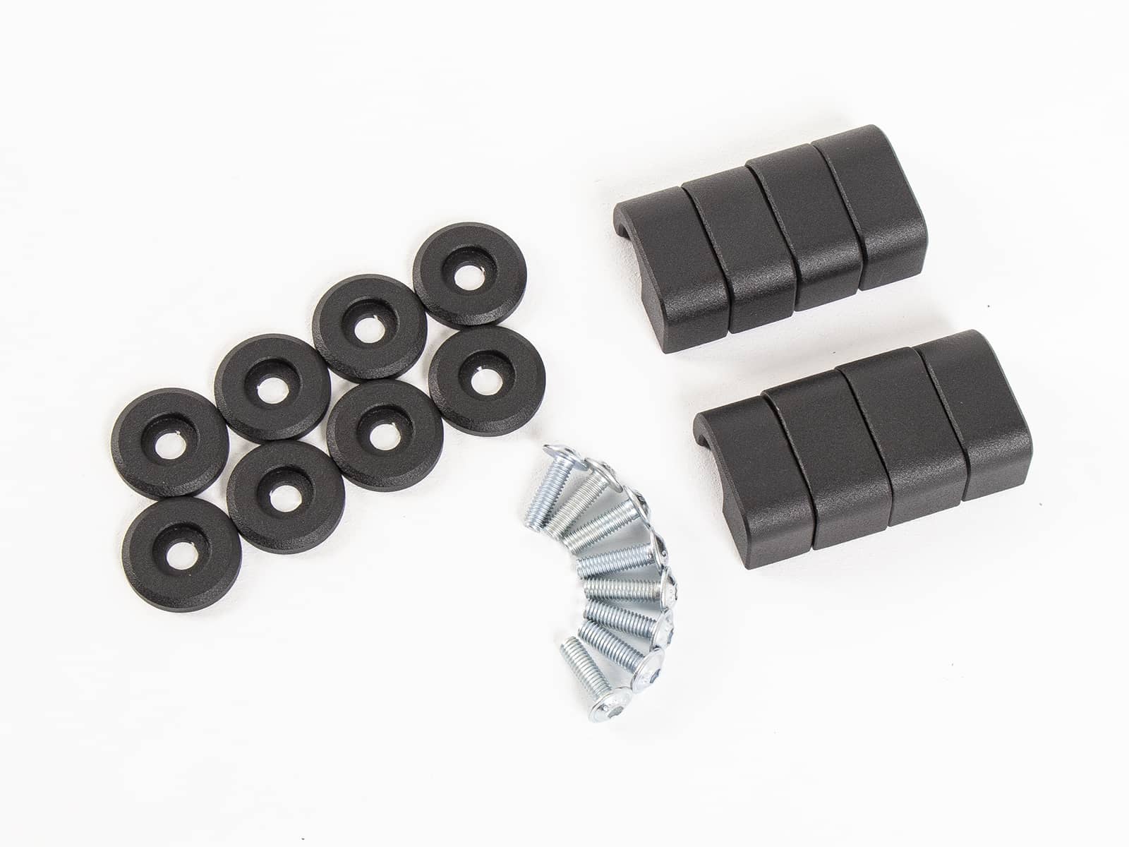 Mounting kit for Xtravel Basic universal holding plates to H&B tube sidecase carrier