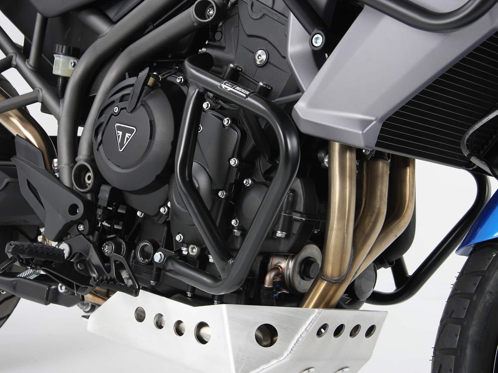 Engine protection bar black for Triumph Tiger 800 XR / XRX / XRT (2015-)