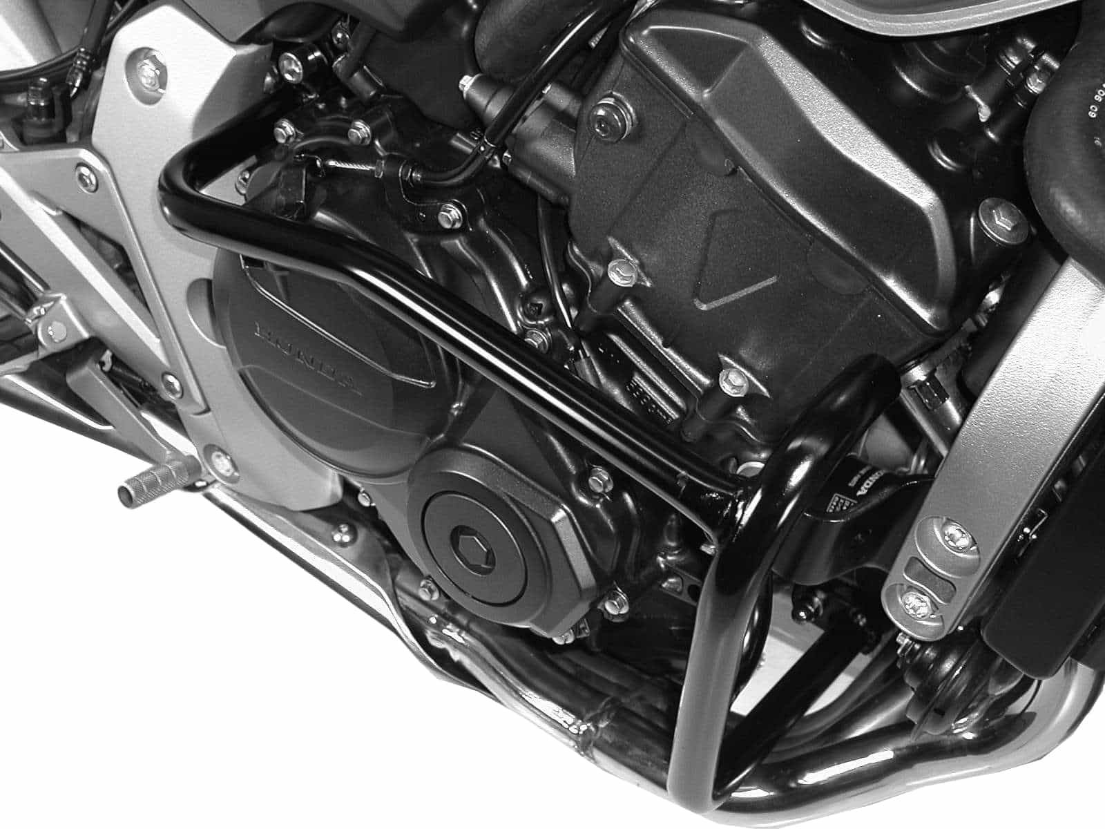 Engine protection bar black for Honda CB 600 F Hornet (2007-2010)