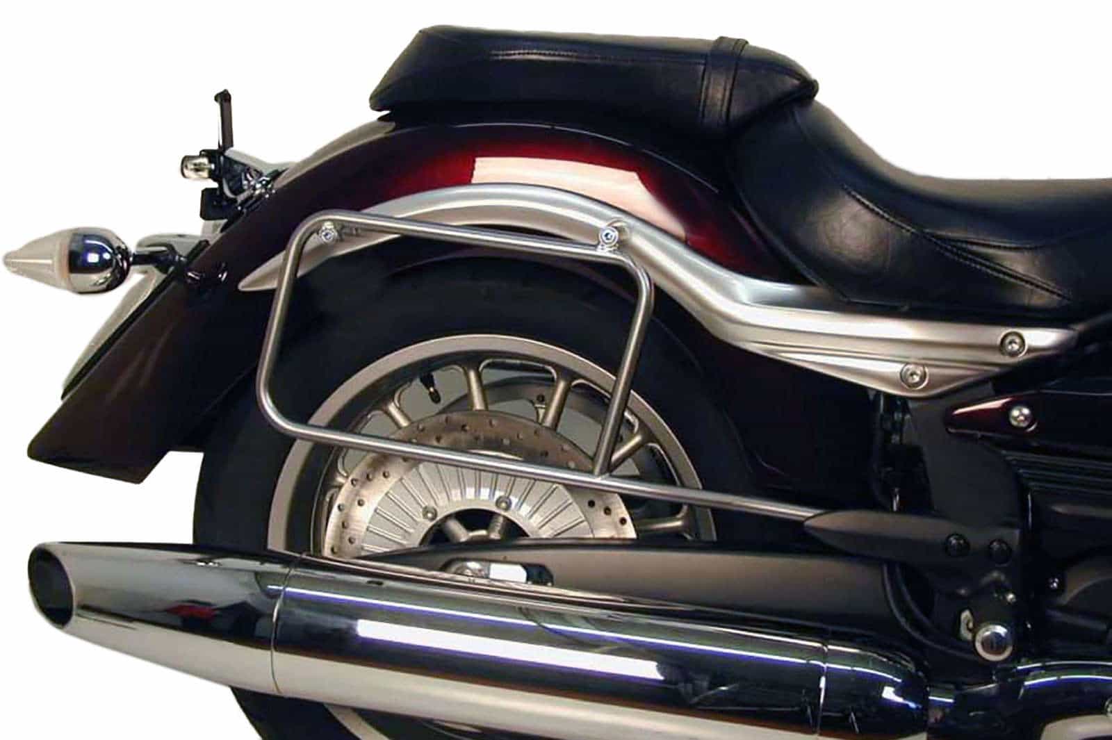 Sidecarrier permanent mounted chrome for Yamaha XV 1900 Midnight Star (2006-2016)