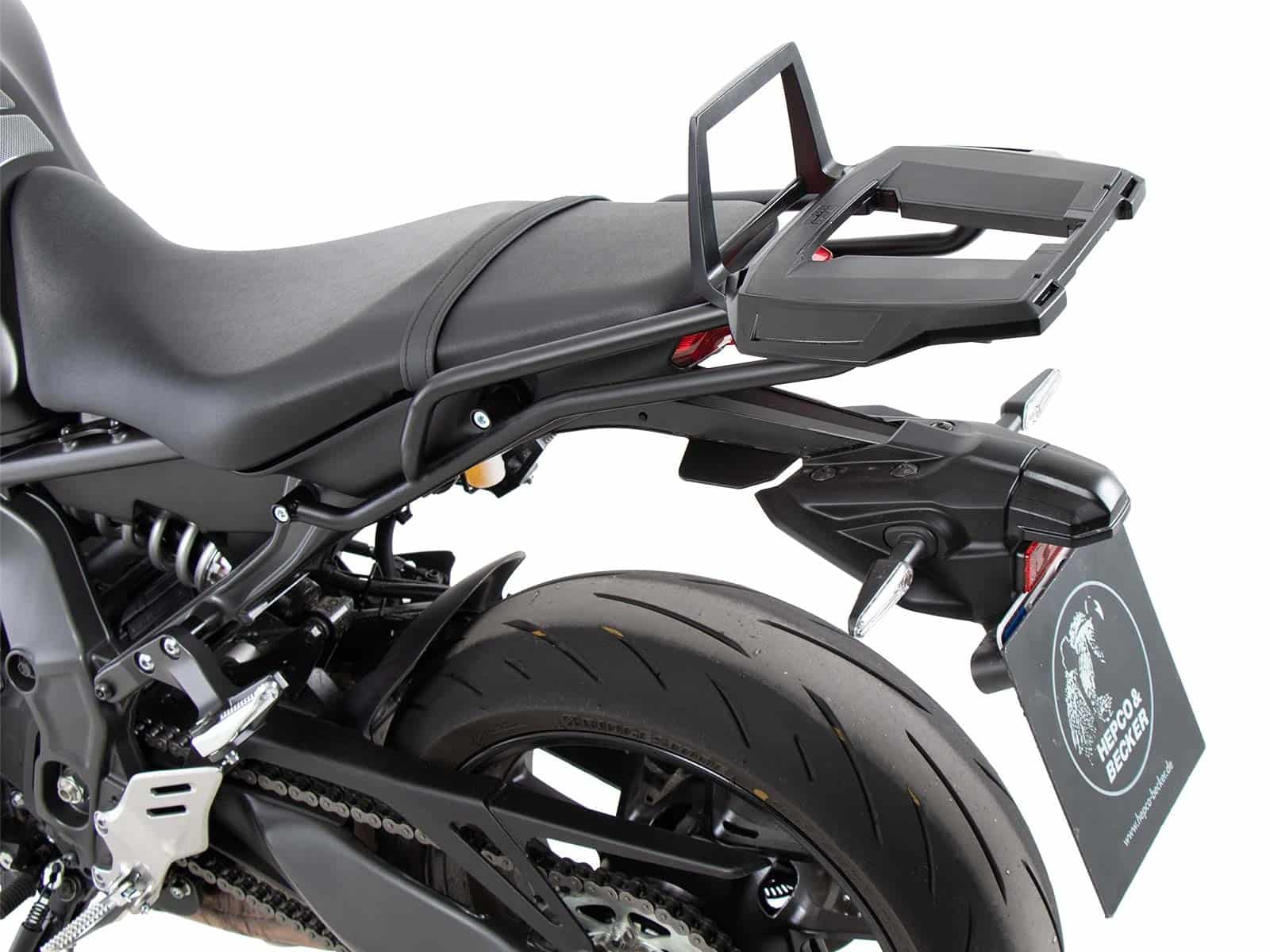 Alurack topcasecarrier black for Yamaha MT-09/SP (2021-)