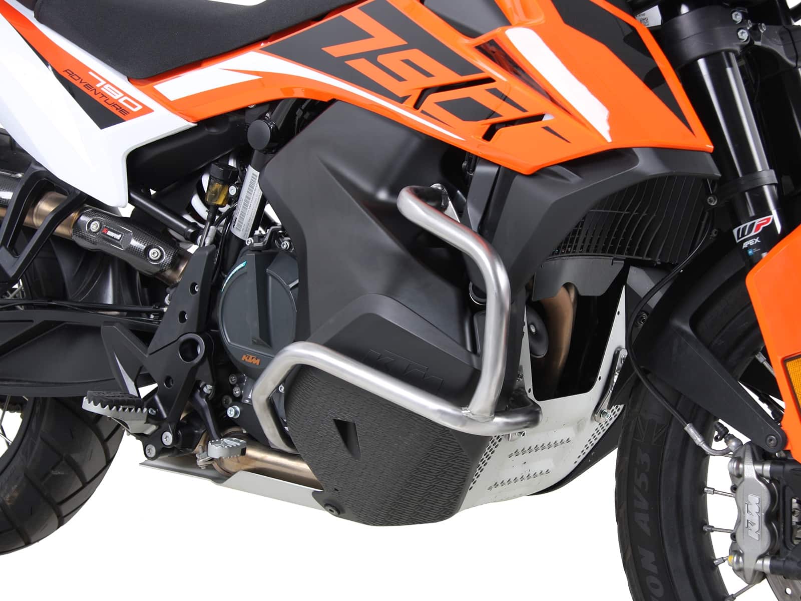 Engine protection bar stainless steel for KTM 790 Adventure/R (2019-)