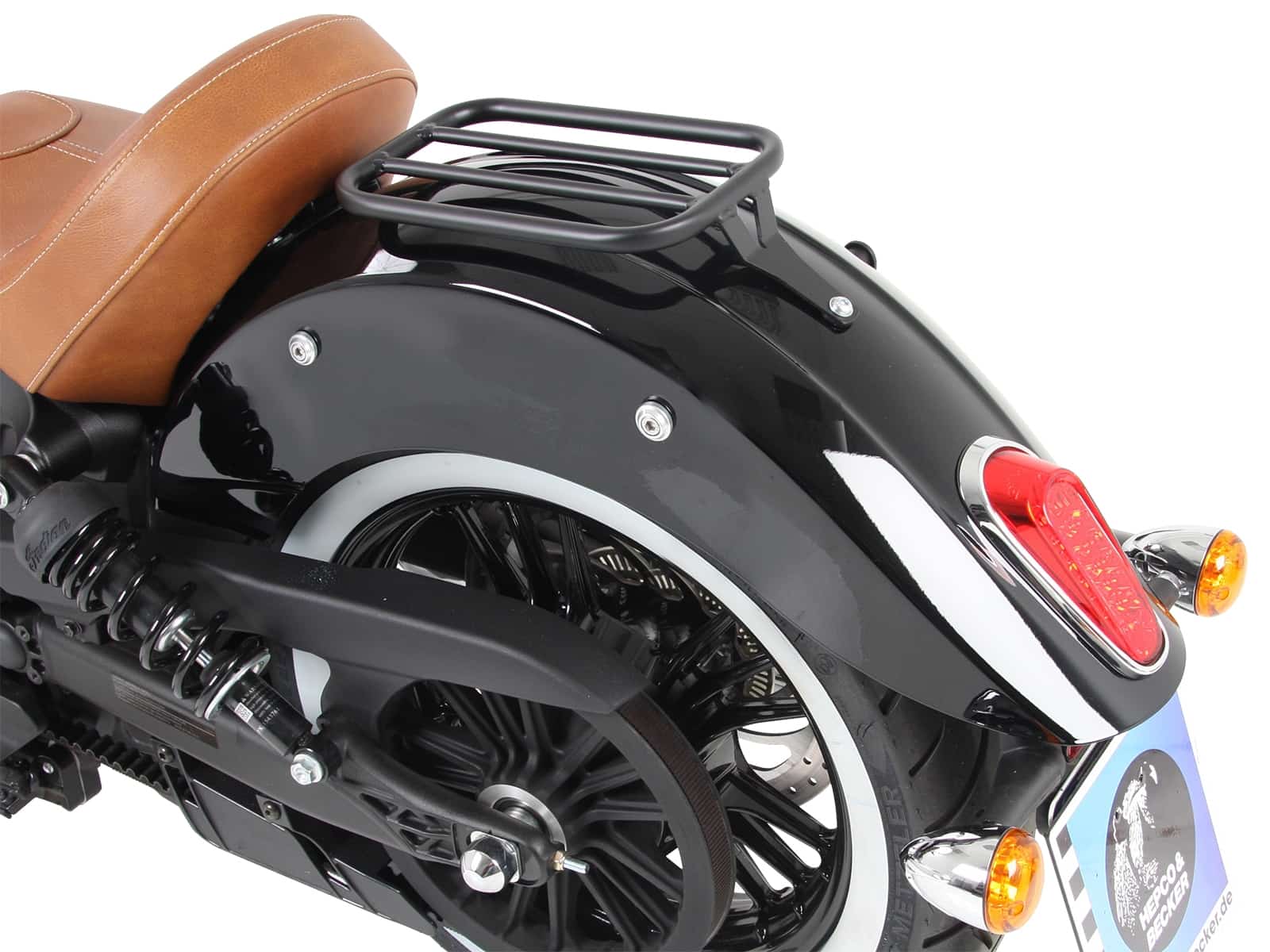 Solorack without backrest - black for Indian Scout/Sixty (2015-)
