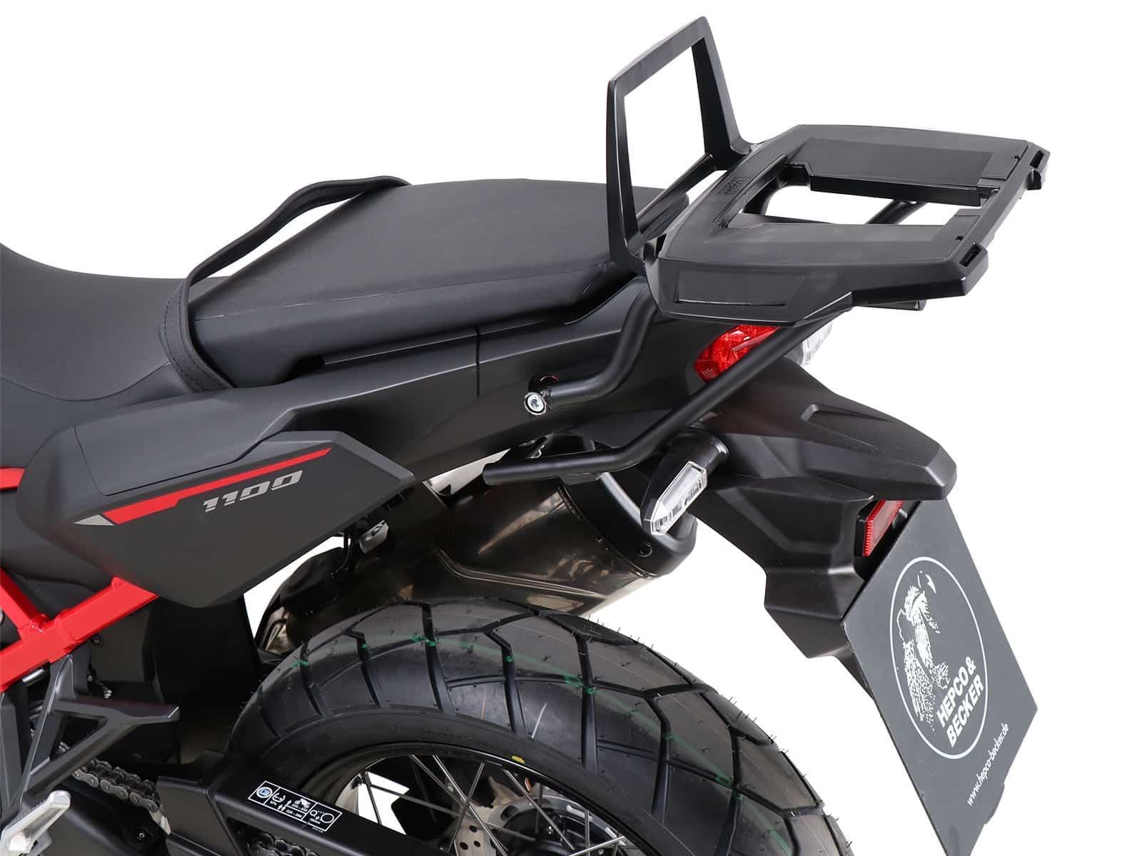 Alurack top case carrier black for Honda CRF 1100 L Africa Twin (2019-)