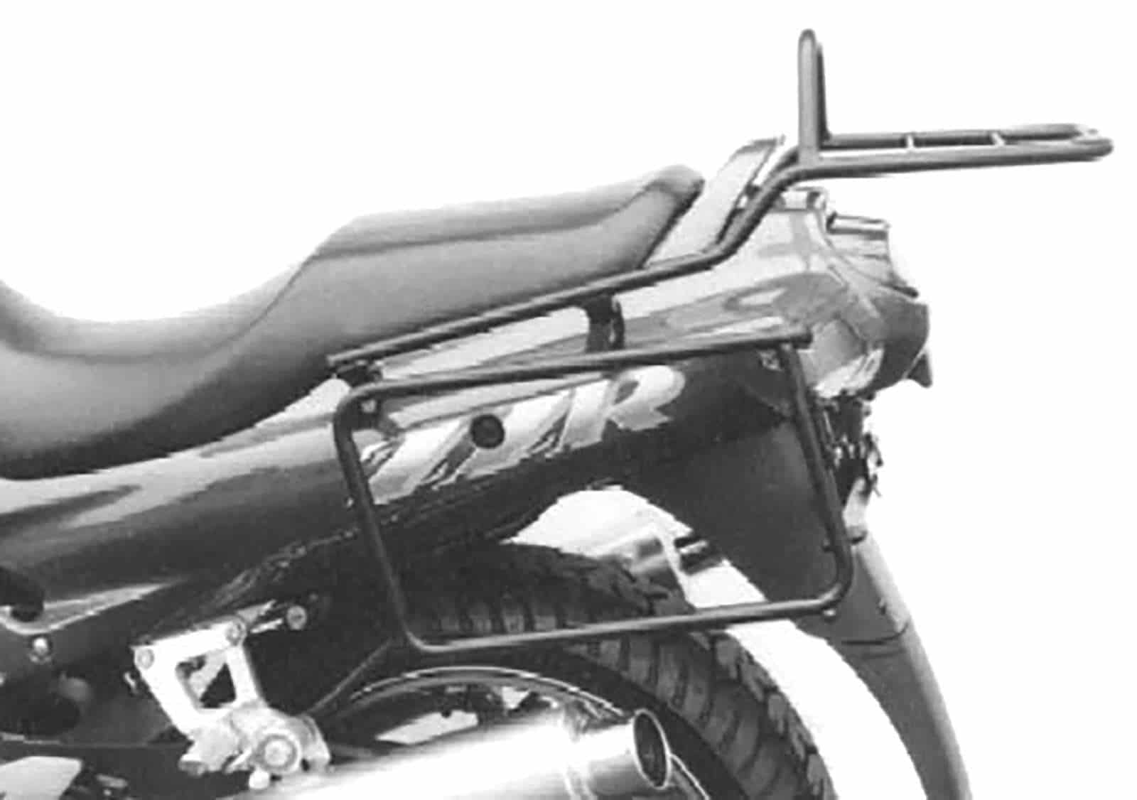 Sidecarrier permanent mounted black for Kawasaki ZZ-R 600 (1993-2005)