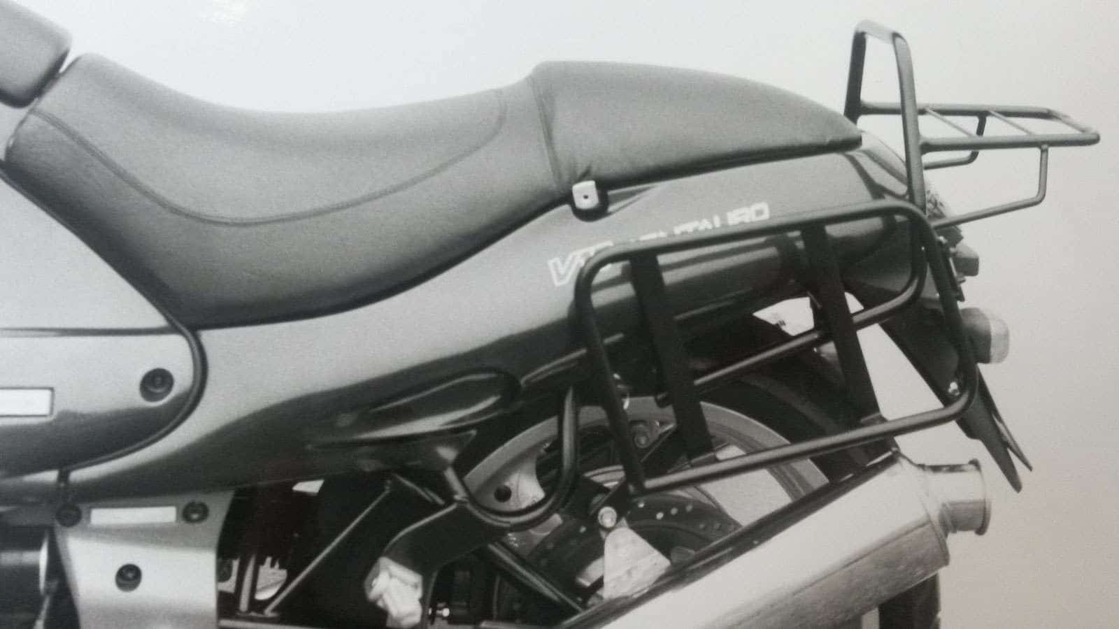 Sidecarrier permanent mounted black for Moto Guzzi V 10 Centauro/GT/Sport (1996-2001)