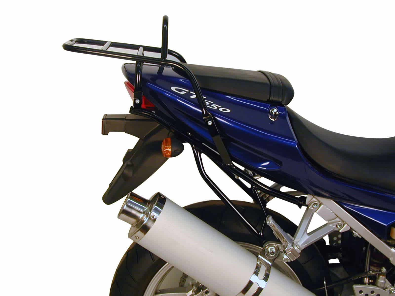 Topcase carrier tube-type black for Hyosung GT 125/GT 250 (2003-2008)/GT 650 Naked (2004-2007)