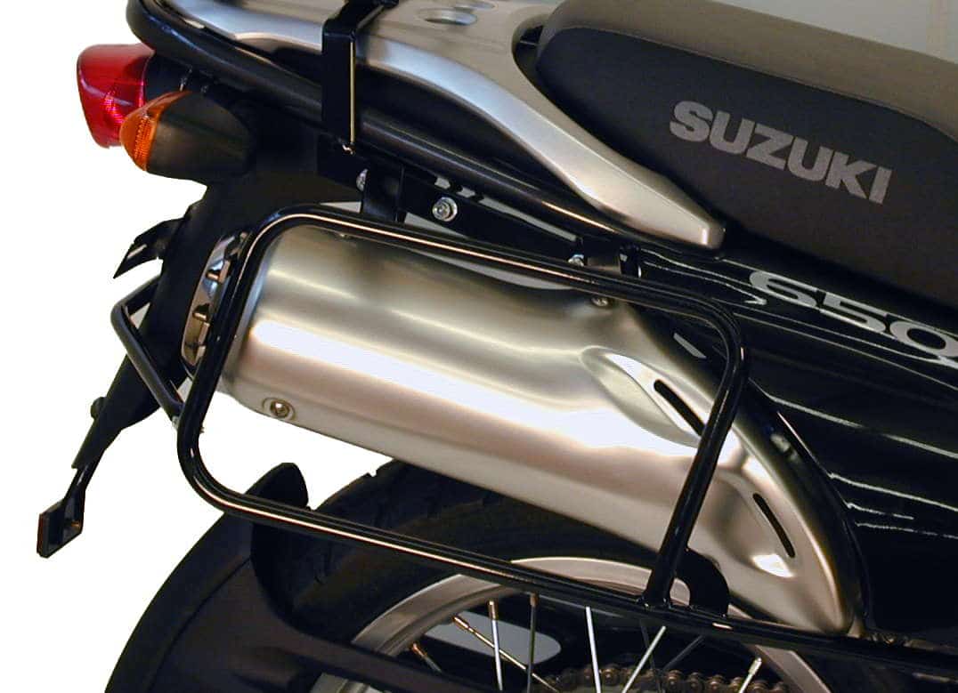 Sidecarrier permanent mounted black for Suzuki XF 650 Freewind (1997-2002)