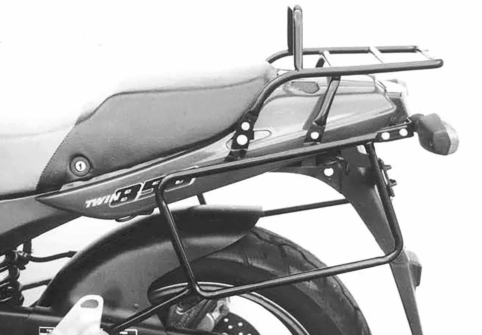 Complete carrier set (side- and topcase carrier) black for Yamaha TDM 850 (1991-1995)