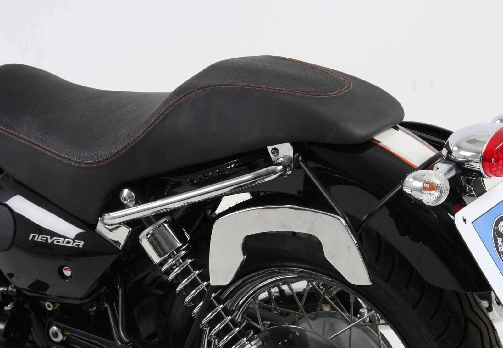 C-Bow sidecarrier chrome for Moto Guzzi Nevada 750 Anniversario (2010-2011)
