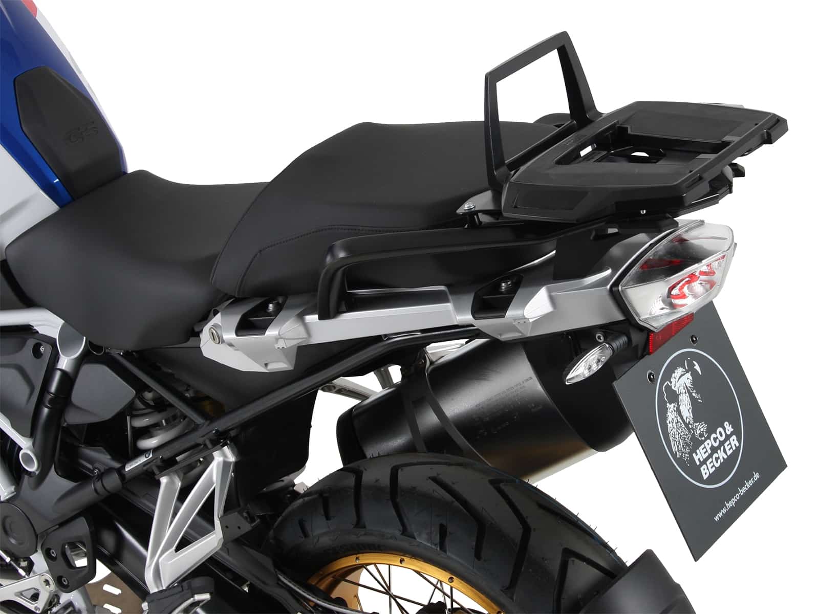 Alurack top case carrier black for BMW R 1200 GS LC (2013-2018)