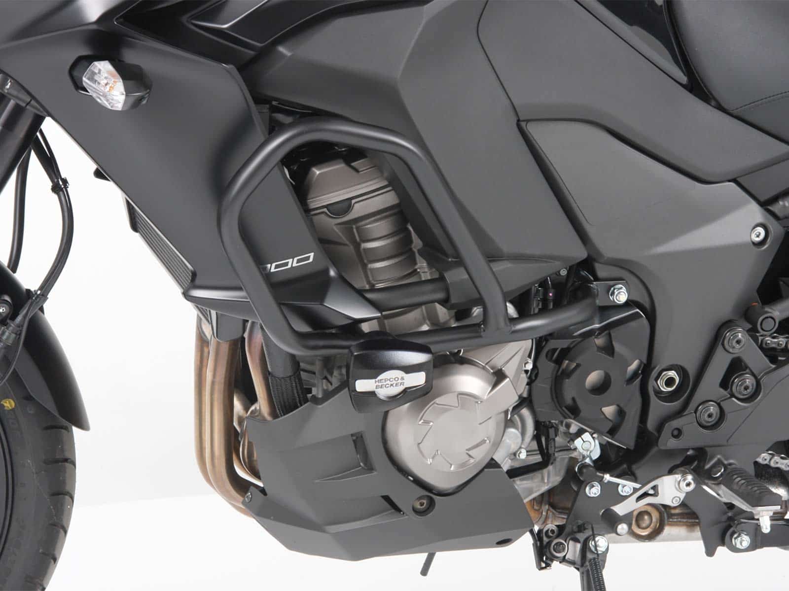 Engine protection bar black for Kawasaki Versys 1000 (2015-2018)