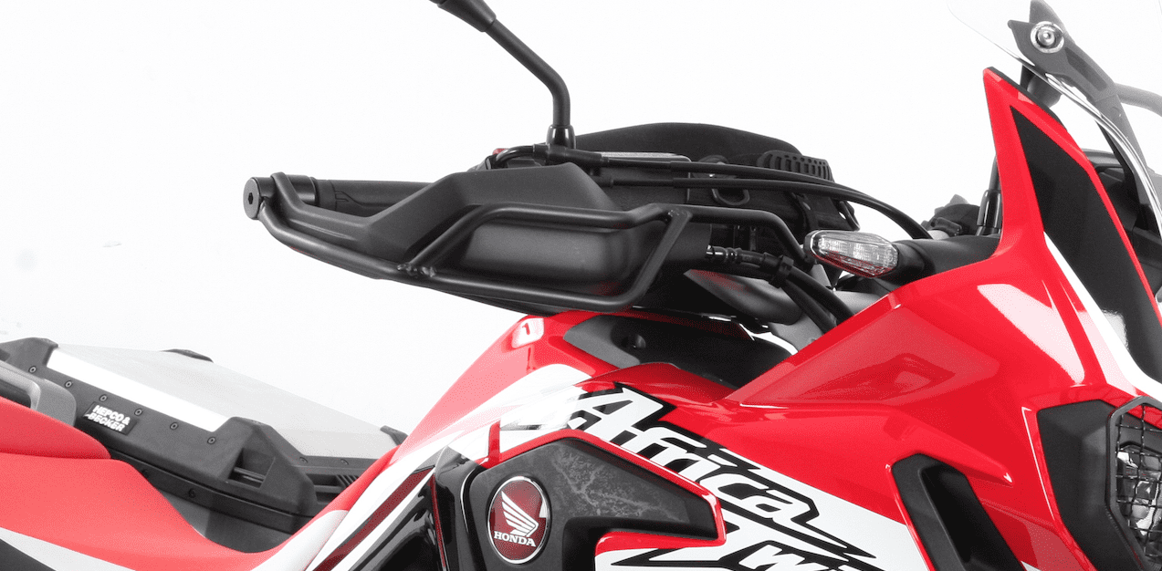 Handle guard set black (left+right side) for Honda CRF 1000 Africa Twin (2016-2017)