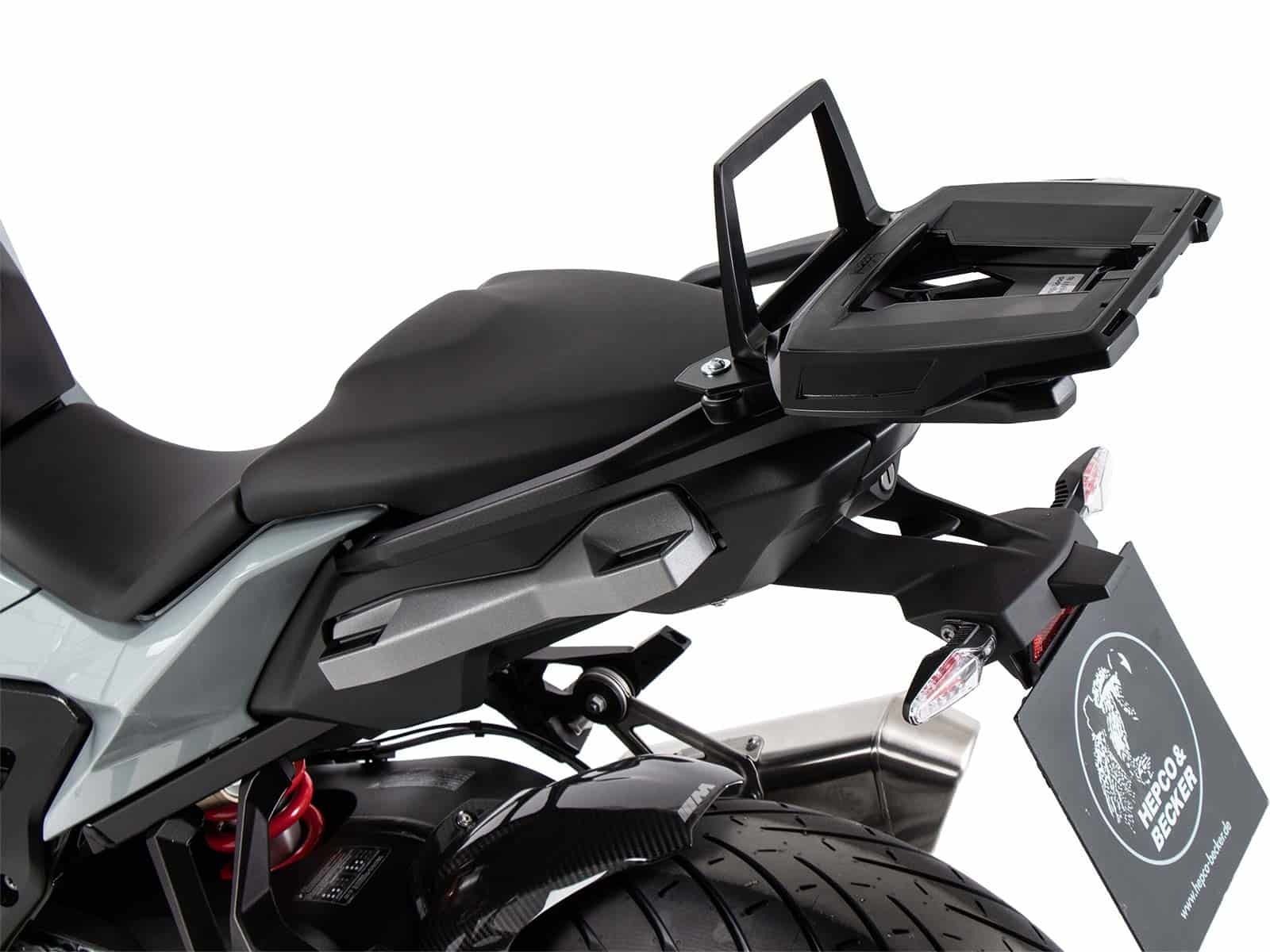 Alurack top case carrier black for combination with original rear rack for BMW S 1000 XR (2020-)