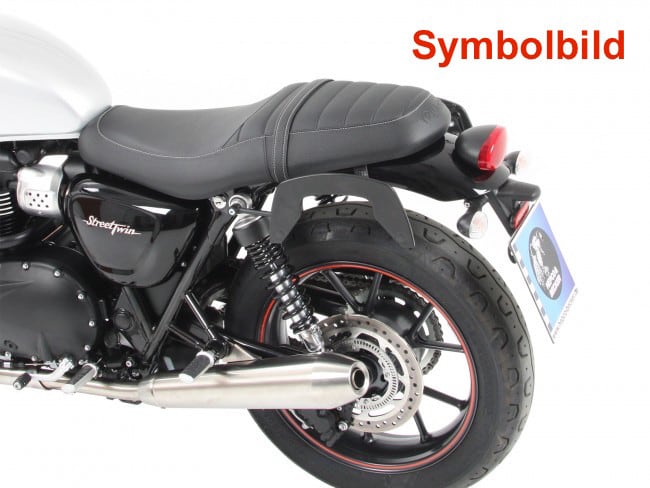 C-Bow sidecarrier chrome for Triumph Street Twin (2016-2022) / Speed Twin 900 (2022-)