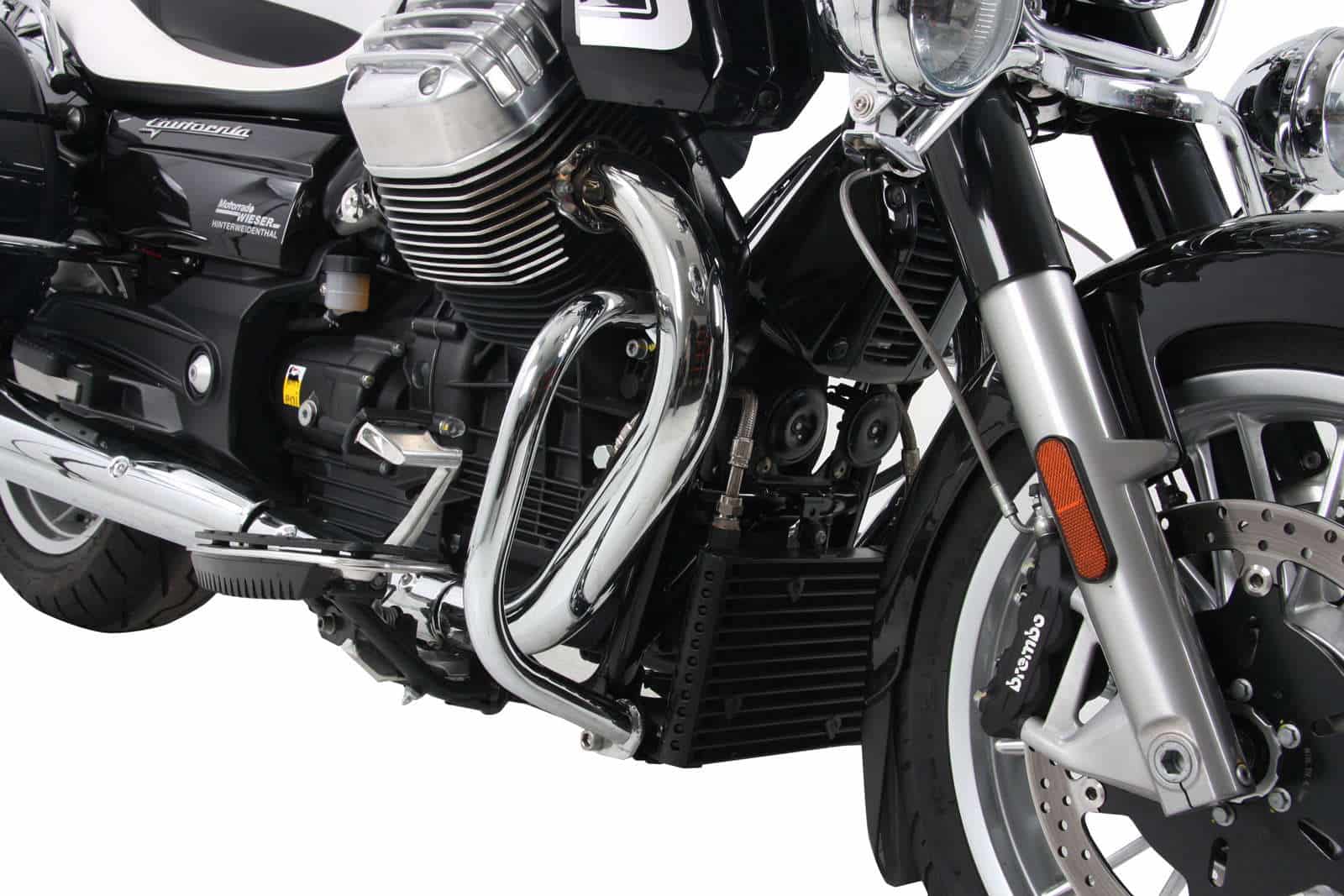 Engine protection bar chrome for Moto Guzzi California 1400 Custom/Touring (2013-2016)