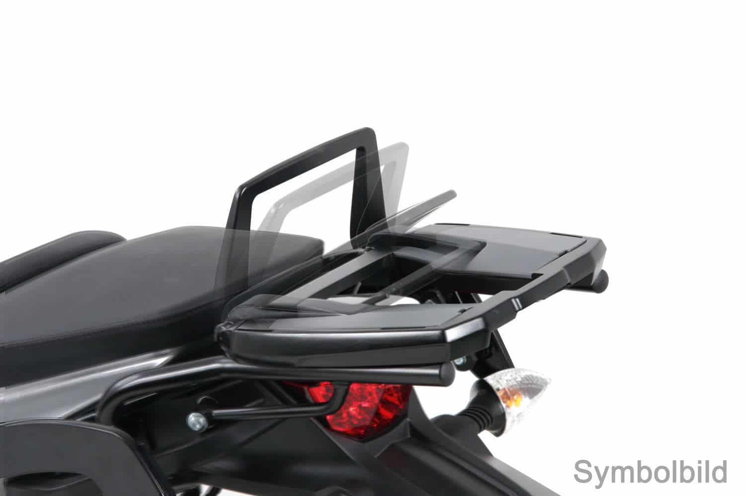 Easyrack topcasecarrier black for Suzuki SFV 650 Gladius (2009-2016)