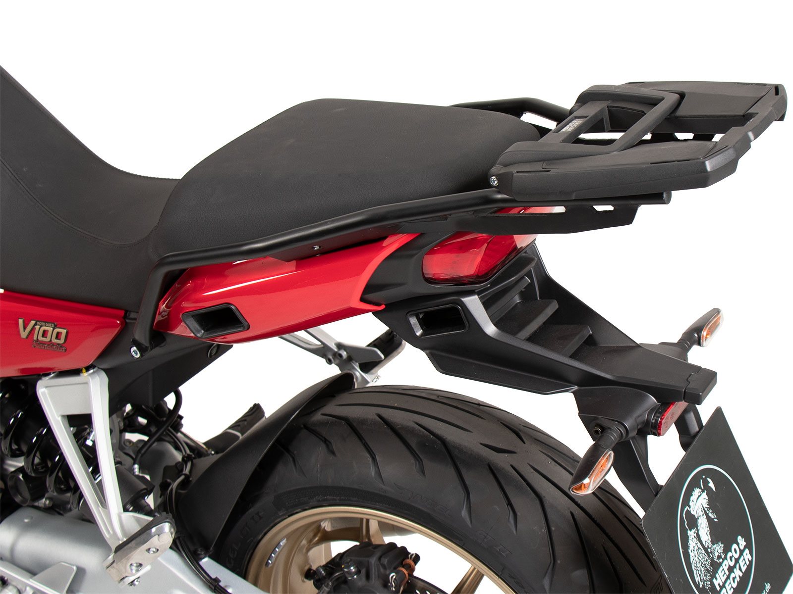 Easyrack topcasecarrier black for Moto Guzzi V100 Mandello / S (2022-)