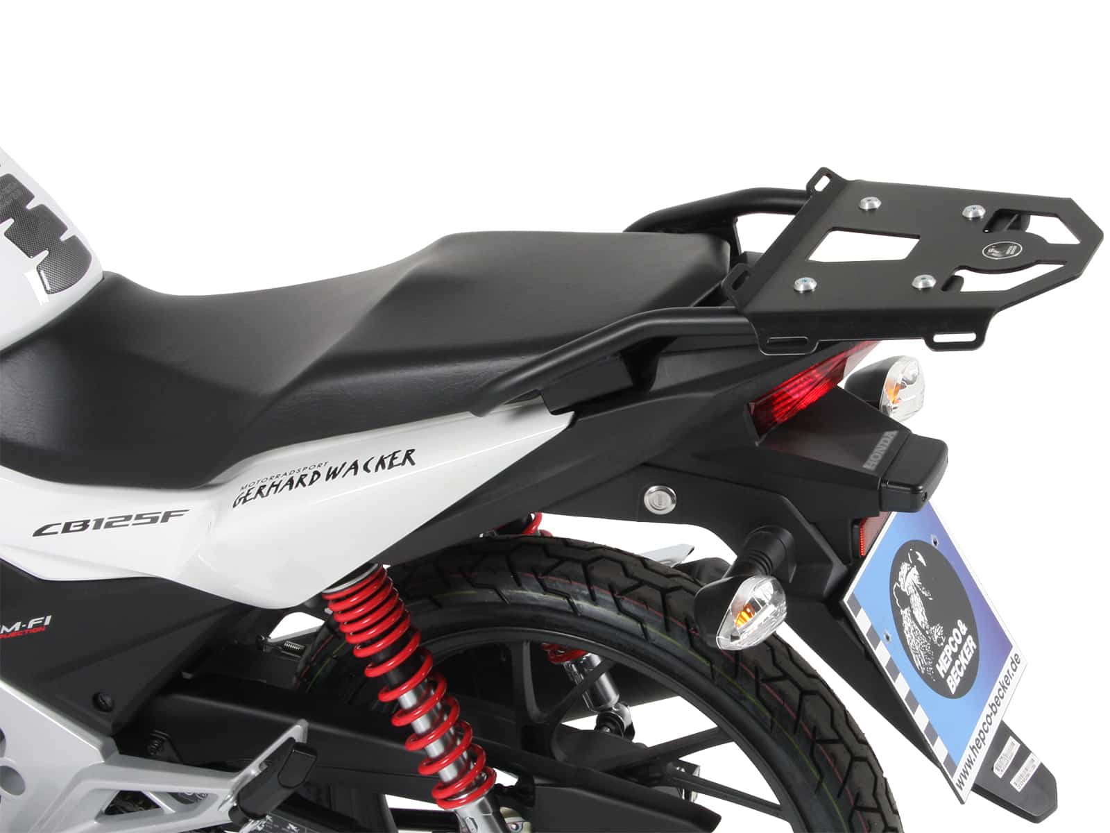 Minirack soft luggage rear rack for Honda CB 125 F (2015-2020)