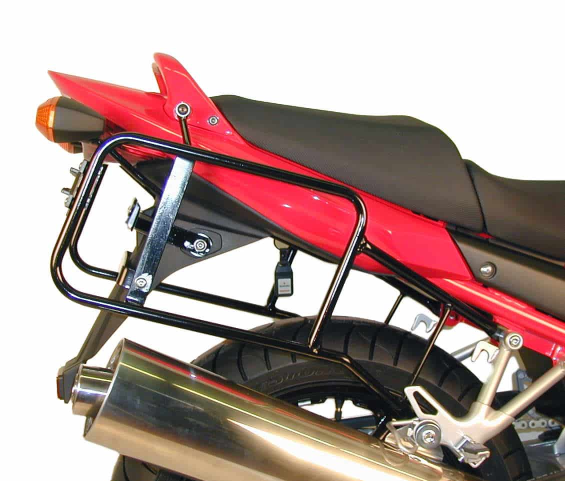 Sidecarrier permanent mounted black for Suzuki GSF 650/S Bandit ABS (2005-2006)