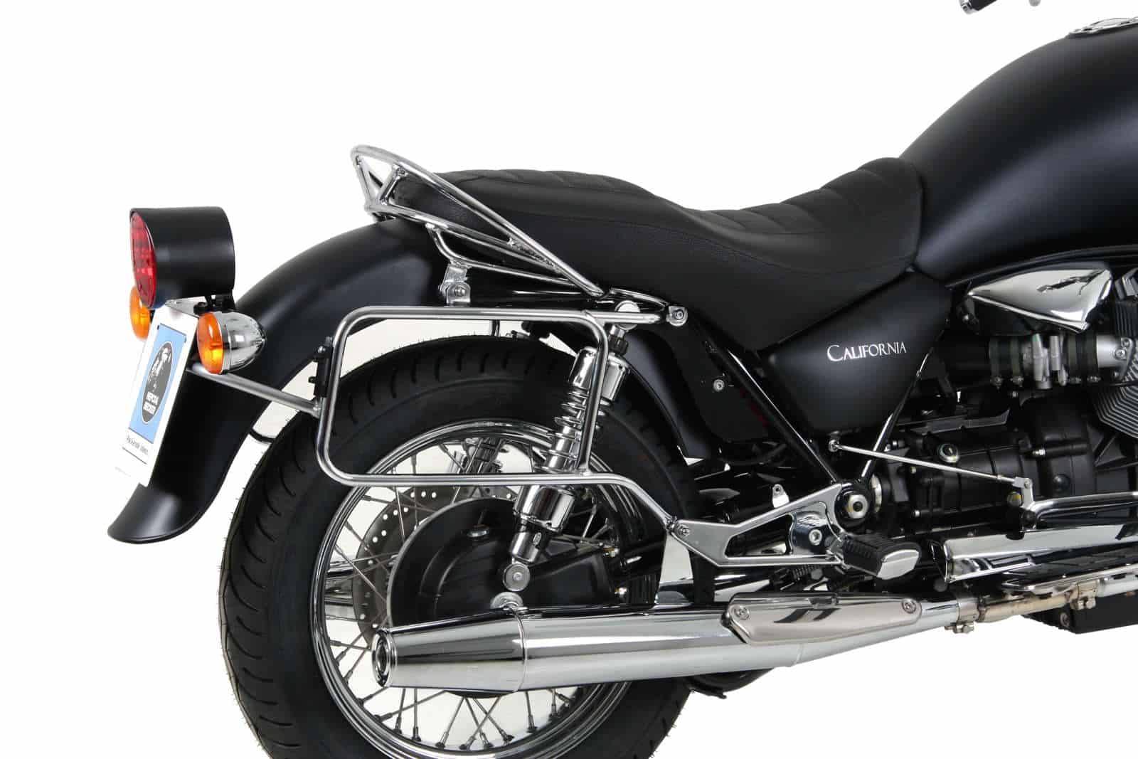 Sidecarrier permanent mounted chrome for Moto Guzzi California  Aquilia Nera (2006-)