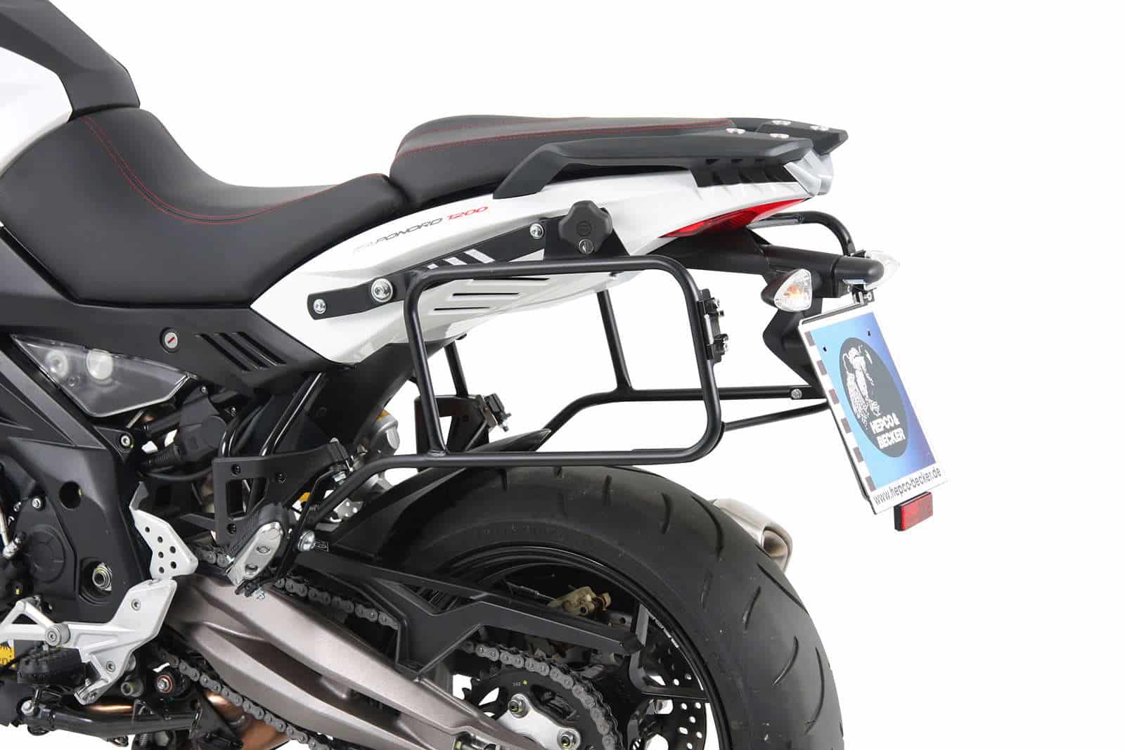 Sidecarrier Lock-it black for Aprilia Caponord 1200 (2013-2016)